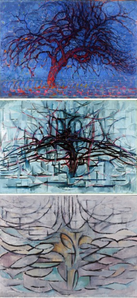 Mondrian Bäume